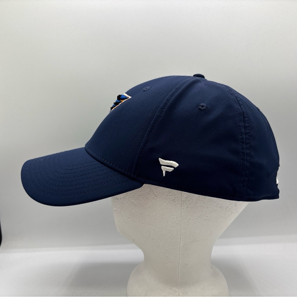 St Louis Blues NHL Fanatics Navy Blue A-Flex Large/X-Large Fitted Baseball Hat - Picture 3 of 8